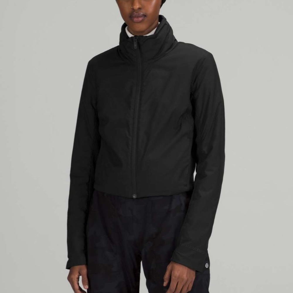 Lululemon Jacket - Soft Matte Insulated Cropped J… - image 1